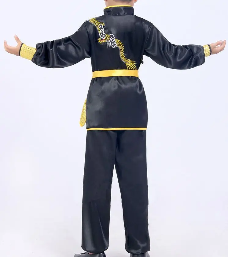 Унисекс Детские комплекты одежды для боевых искусств униформы костюмы кунг фу