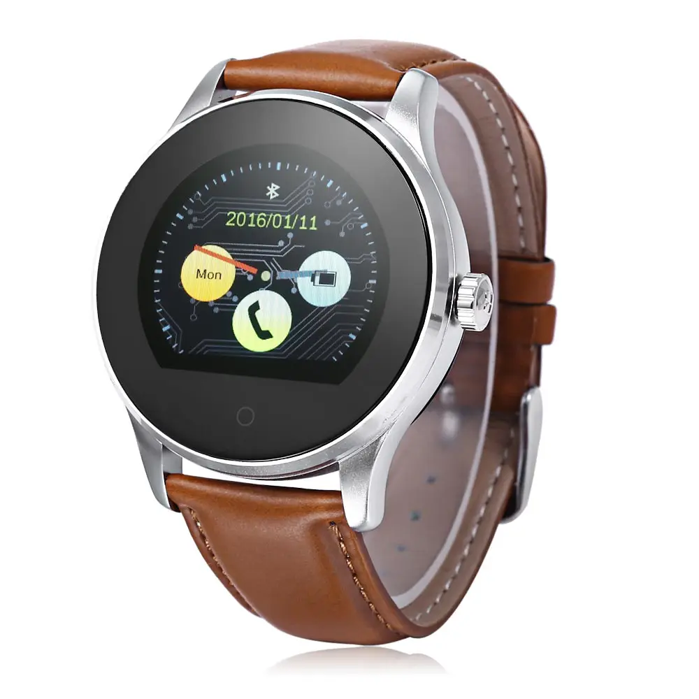 Sporch K88H Японии и Корея версия MTK2502 Bluetooth 4 0 Часы Smartwatch сердечного ритма наручные