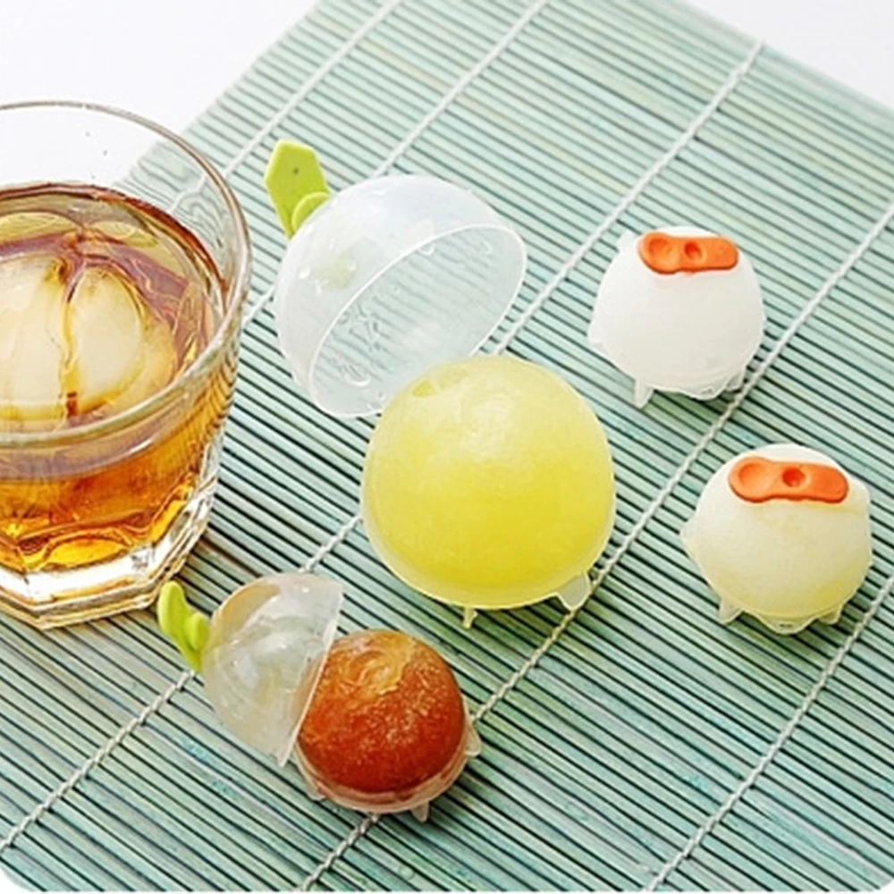 4 шт./лот круглый пластиковый кубик льда форма для изготовления кирпича поднос пивной бар виски инструменты