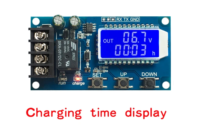 XY-L10A Storage battery Charging control module Digital full power off overcharge protection switch 6-60v | Электронные