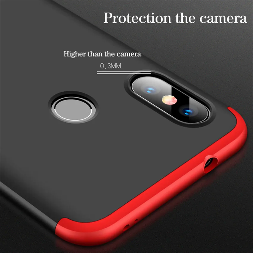 360 чехол для телефона для Xiaomi mi 9 8 Se 6 mi x Max 2 2s A2 Lite A1 6x 5x Red mi S2 Y2 Y1 6a Примечание 7 5 Pro Plus 5a Prime жесткая накладка на заднюю панель