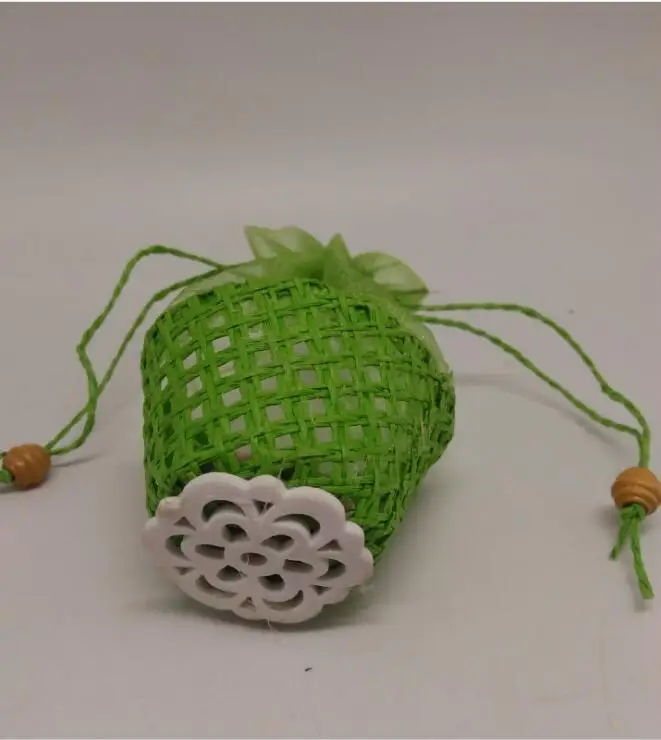 C 60 шт DIY медведь шаблон милый утка день рождения, детский душ вечерние сувениры корзина конфеты коробка с лентами крестины подарок для мальчика девочки коробки - Цвет: C