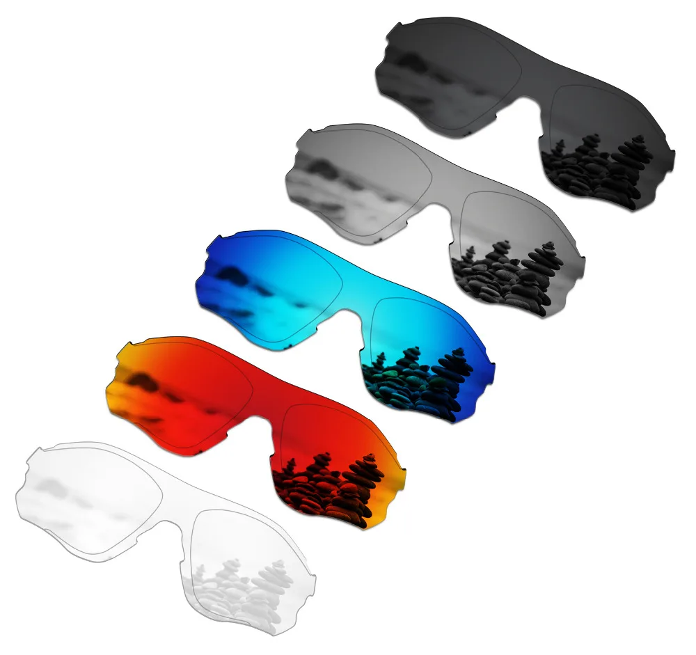

SmartVLT 5 Pieces Polarized Sunglasses Replacement Lenses for Oakley EVZero Path - 5 Colors