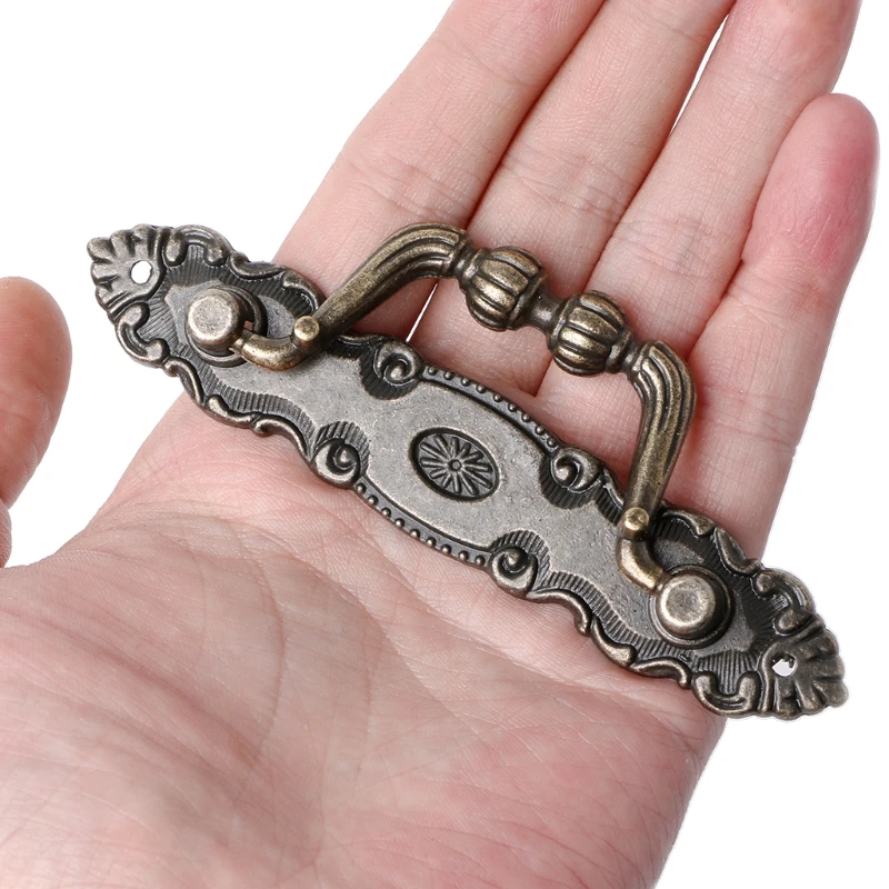 Античная ручка ящика шкафа бронзовая дверная комод винтажная ручка|Ручки шкафа| |