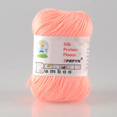 902 light pink TPRPYN 50 г = 1 шт. пряжа для вязания, нанометровая Белковая бархатная мягкая пряжа для детской одежды - Цвет: 902 light pink