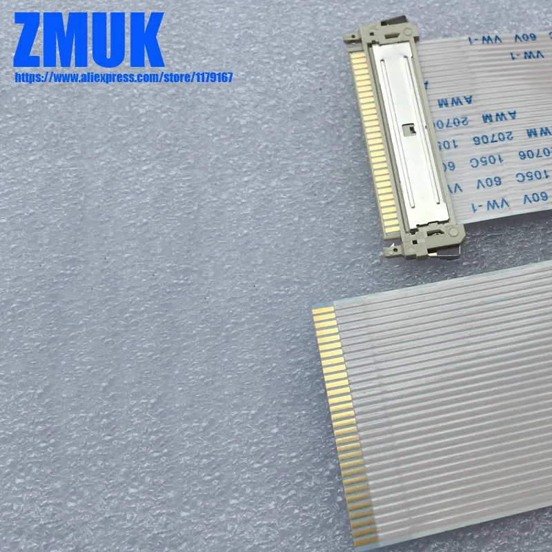 30 Pins ЖК светодиодный кабель для экрана/дисплея AWM 20706 105C 60V|Компьютерные кабели и