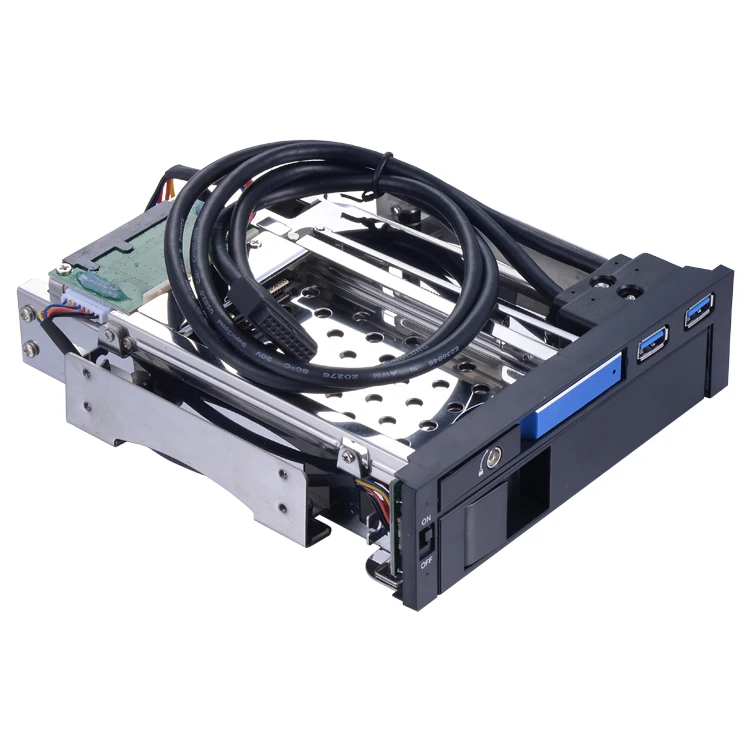 Алюминиевый корпус Uneatop 3,5 дюйма sata чехол для жесткого диска sata Корпус для жесткого диска 5,25 дюйма корпус для жесткого диска - Цвет: ST7223UL