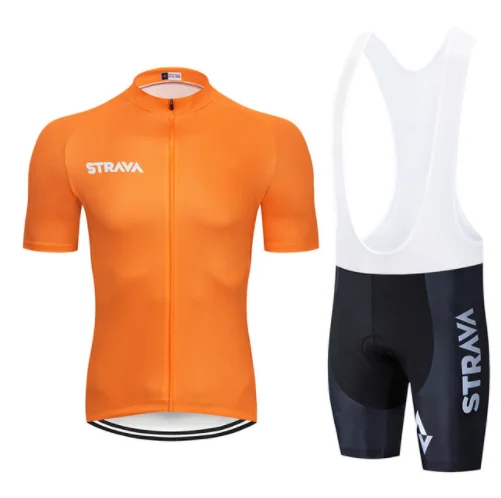 Pic Color STRAVA Pro Велоспорт Kleding наборы велосипедная форма Zomer Mans Wielertrui Набор дорожный Fiets Джерси MTB fiets slijage - Цвет: Pic Color