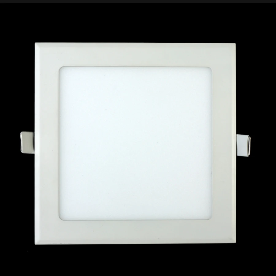 

Free shipping Dimmable LED Downlight 18W Square Ultrathin SMD 2835 Ceiling Panel Lights white / Warm White