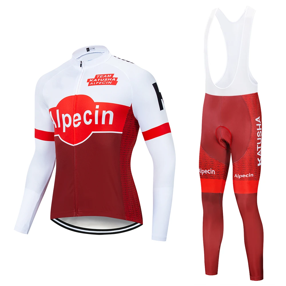 Катюша Весна легкий pro team длинный рукав Велоспорт Джерси набор MTB дышащий pro Джерси мейло ciclismo hombre брюки