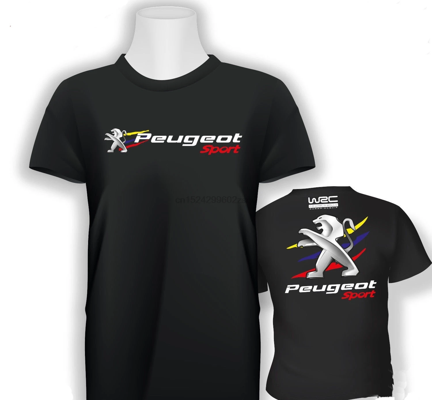 Модная мужская футболка Peugeot Sport летняя забавная с короткими рукавами|Мужские