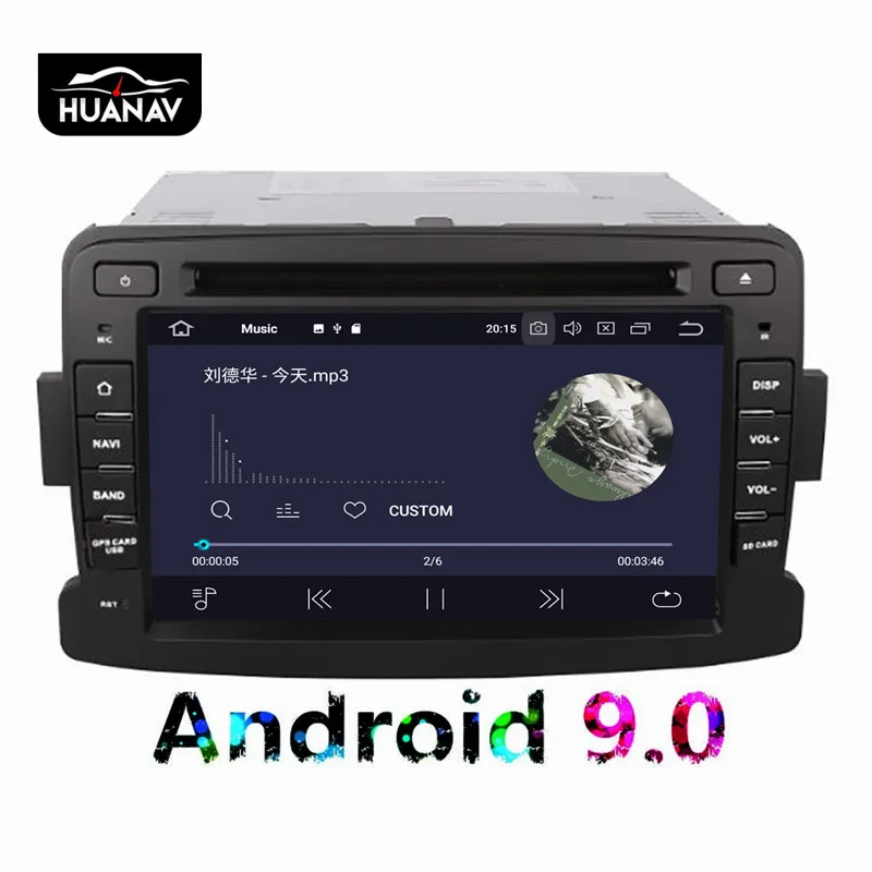 Автомобильный мультимедийный проигрыватель Android 9 0 DVD плеер GPS навигация для Renault