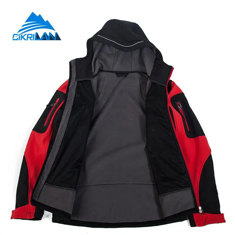 Cikrilan спортивные флисовые куртки Осень зима ветронепроницаемая водостойкая