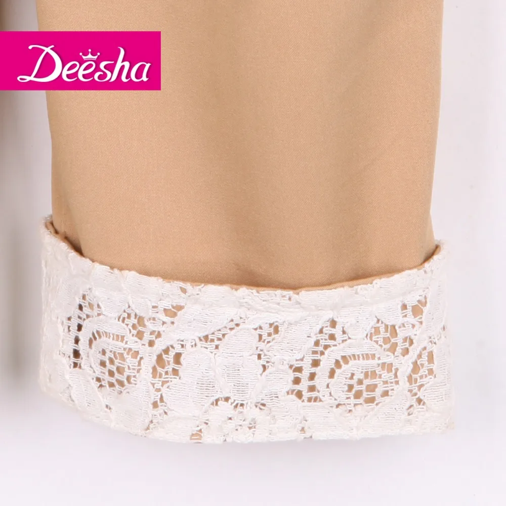 deesha child clothing 2014 new arrival solid fashion polyester straight mid lace girls trouses 1313701 Free shipping |