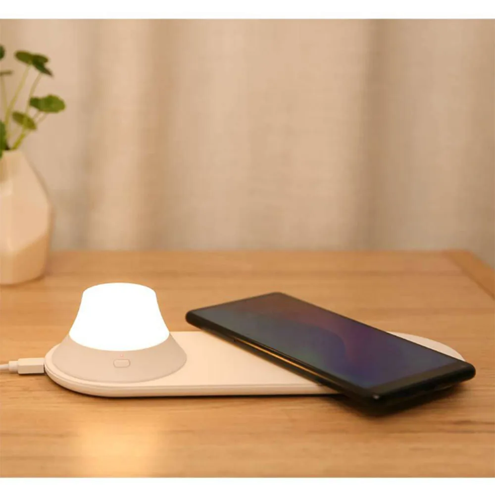 Оригинальный Xiaomi Mijia Yeelight Беспроводная Быстрая зарядка с магнитным притяжением