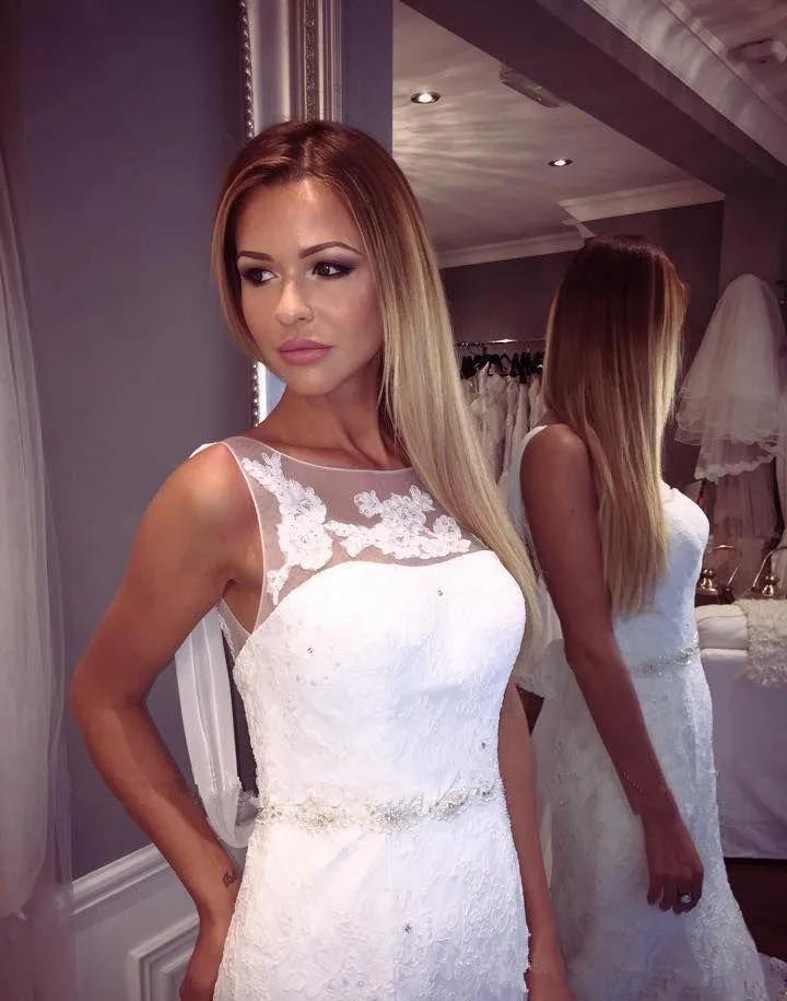 

2021 vintage lace mermaid wedding dress sexy backless beading sashes fashion vestido para casamento the best wedding dress