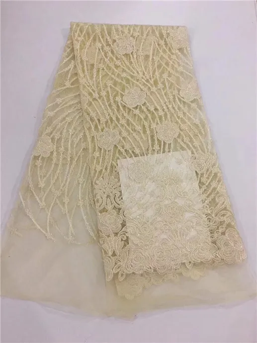 Африканская кружевная ткань с блестками 2017 новейшая блестящая Высокое качество