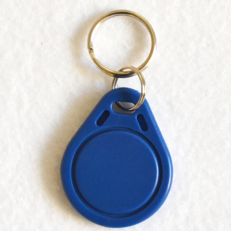 50 шт./лот LF 125 кГц ID карты RFID карты/KeyTag/брелок для ключей с TK4100 чип времени