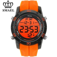 smael luxury brand mens sports watches dive 50m digital led military watch men fashion casual electronics wristwatches hot clock