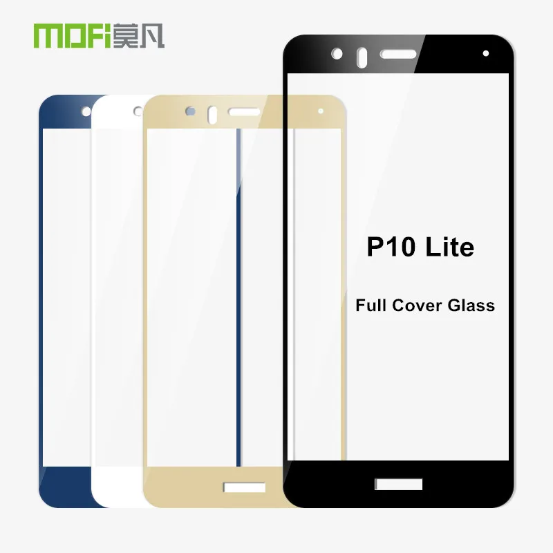 Huawei P10 Lite Стекло закаленное 5 2 дюймов MOFi Защитная пленка с полным покрытием Экран