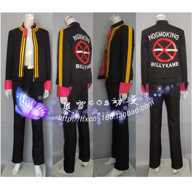 

2017 THE KING OF FIGHTERS KOF Billy Kane cos Cosplay Costume