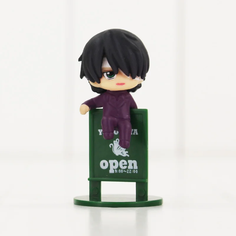 6 шт./компл. GINTAMA Silver Soul Hijikata Toushirou Okita Sougo Sakata Ginpa фигурка игрушки|figure toy|action figure toysaction