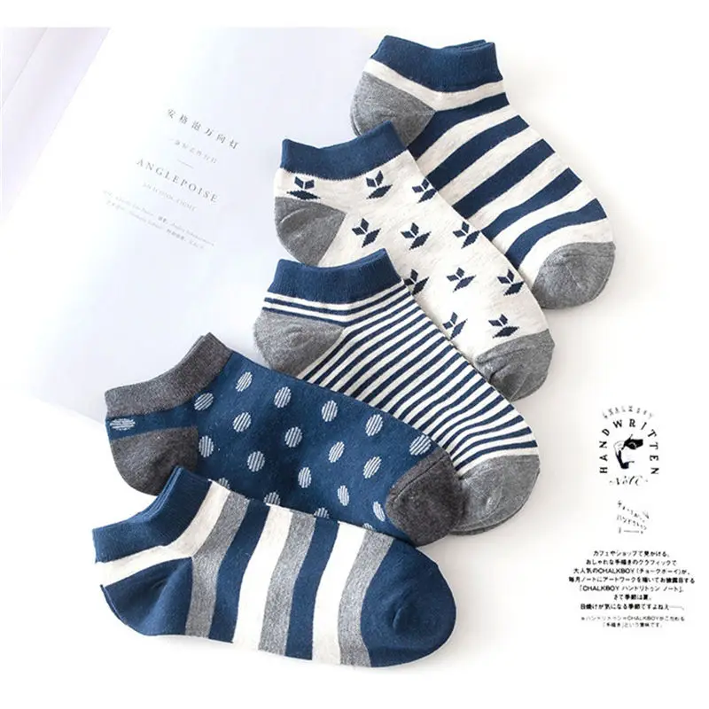 5 пар/лот весенне летние мужские носки с дезодоратором дышащие хлопковые