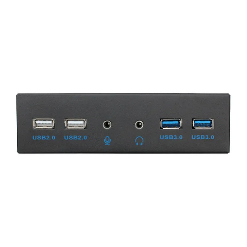 5 25 дюймовый чехол для настольного ПК внутренняя Передняя панель usb хаб 2 порта s USB