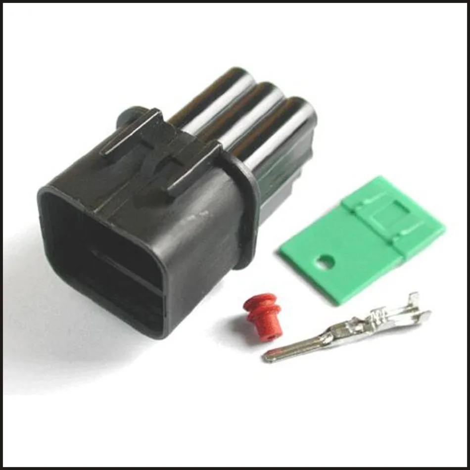 

50SET car wire male connector waterproof socket 6 Pin automotive plug include terminal and seal DJ70610YB-2.2-11