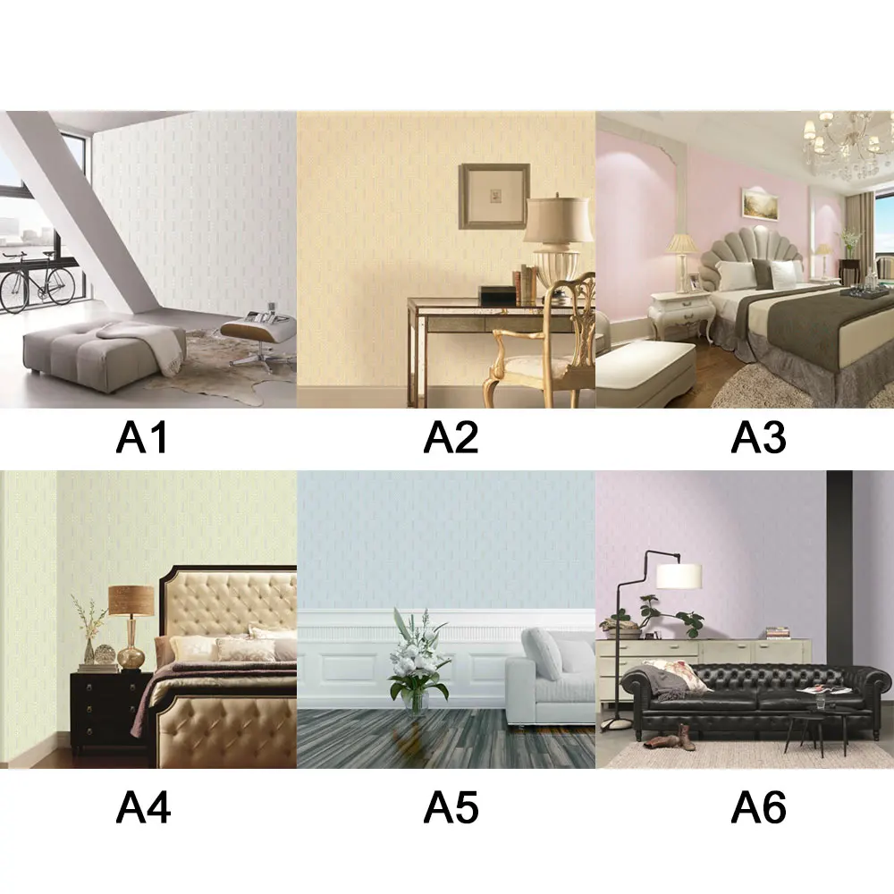 3D нетканые рельефные текстурированные обои полосатые для спальни новые|Наклейки