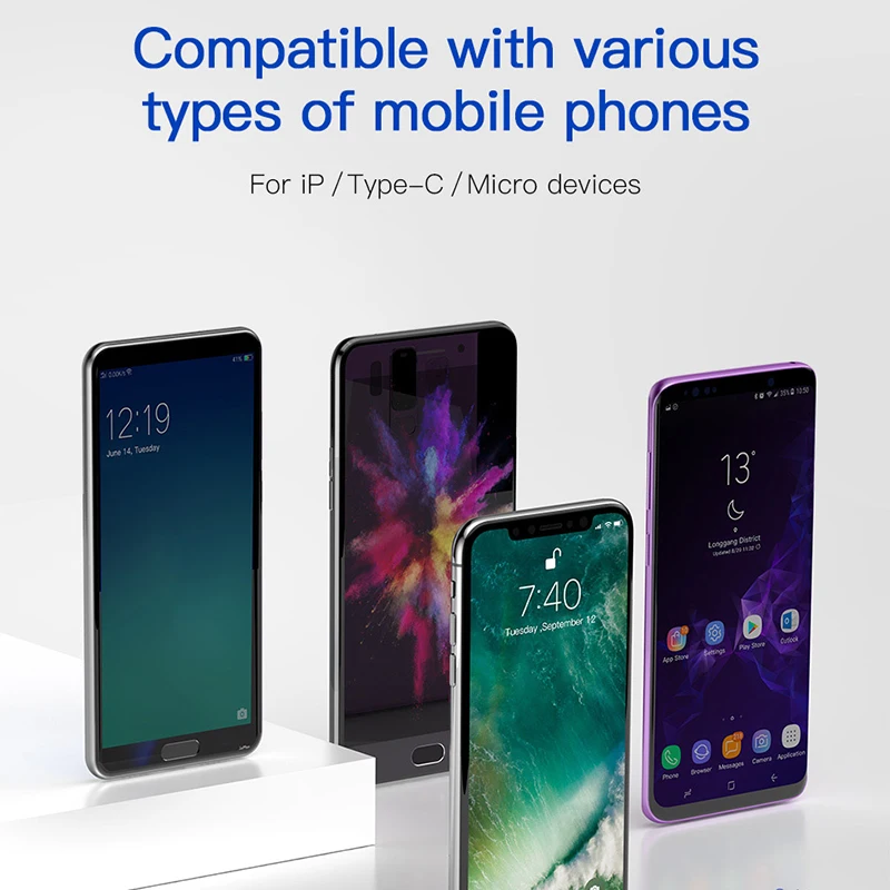 Usb-кабель Baseus для iPhone Xs Max XR X 4 в 1 кабель для зарядки кабель micro usb USB type C для samsung S9 S10 type C кабель 3 в 1 Micro USB кабель usb кабель