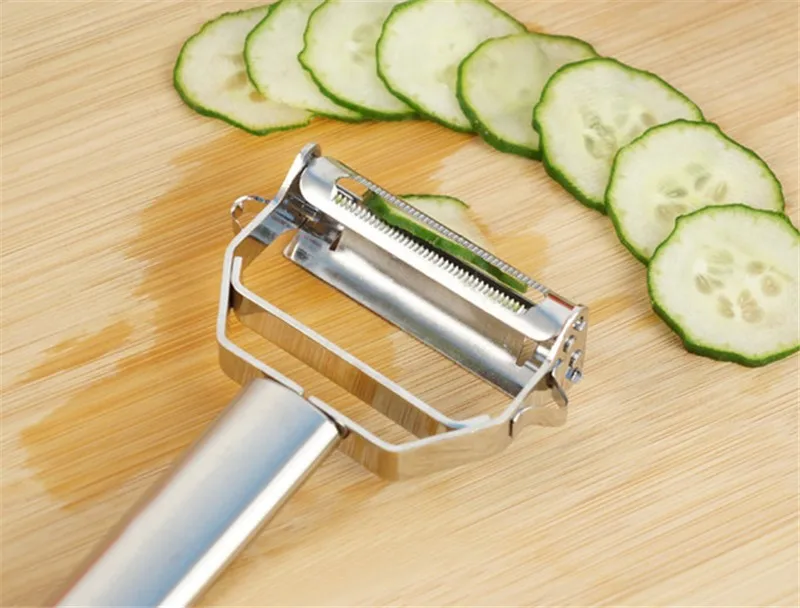 Best Stainless Steel Ultra Sharp Dual Julienne &amp Vegetable Peeler High Quality Kitchen Tool | Дом и сад