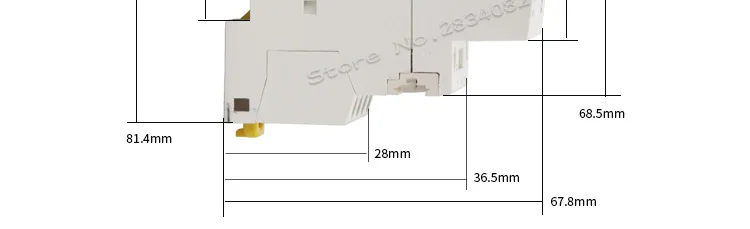 4P контактор переменного тока 25A бытовой контактор 220V 240V 400V~ 4NO 4NC 2NO2NC 50/60 Гц 35 мм din rail CT1-25 нового типа