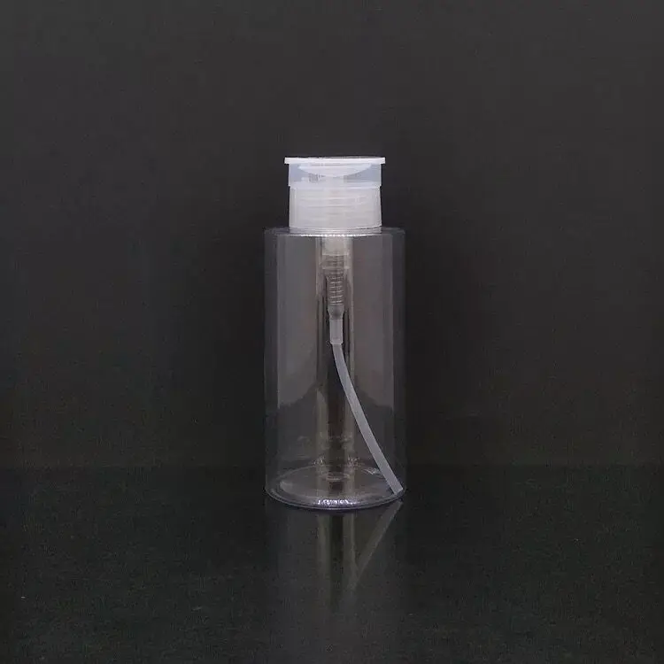 10pcs Push Down Empty Pump Dispenser Clear Bottle Makeup Container PP Press The High Quality New Arrival Travel Bottles | Дом и сад