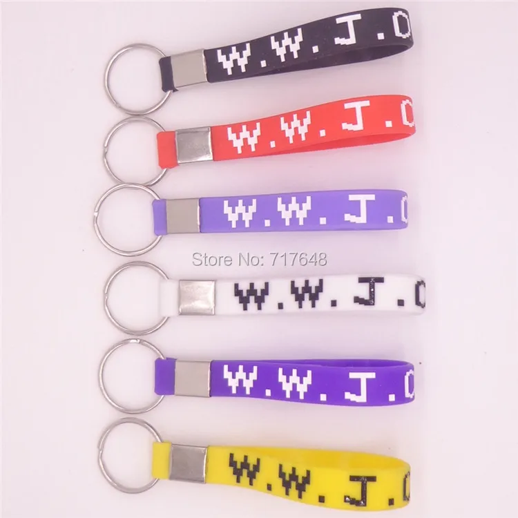 1 шт. брелок WWJD силиконовый браслет бесплатная доставка|silicone bracelet|bracelet free