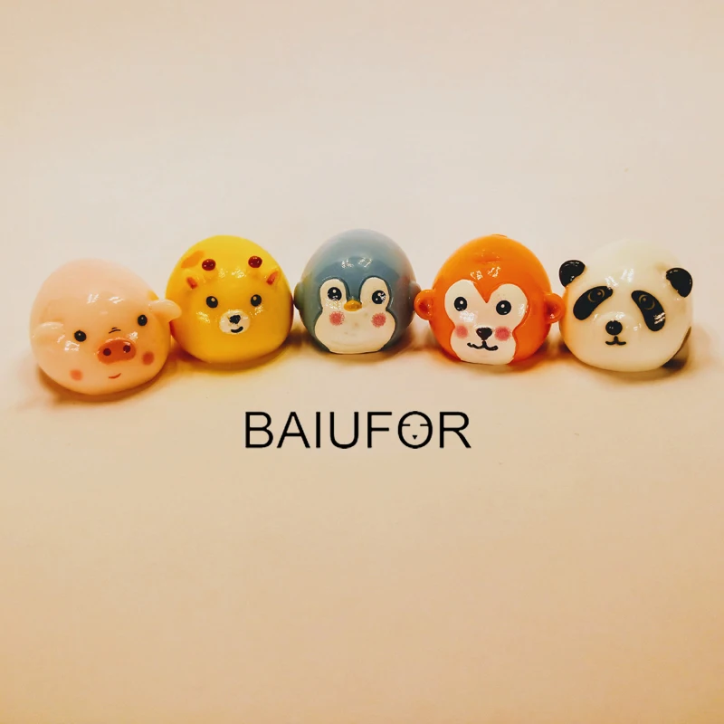 BAIUFOR милые Мультяшные животные поросенок панда Пингвин олень обезьяна Сказочный