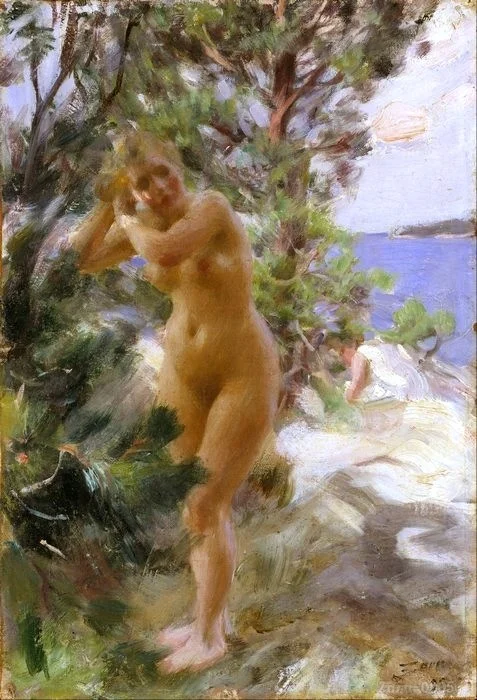 Anders Zorn холст художественные картины для гостиной высокое качество кисти