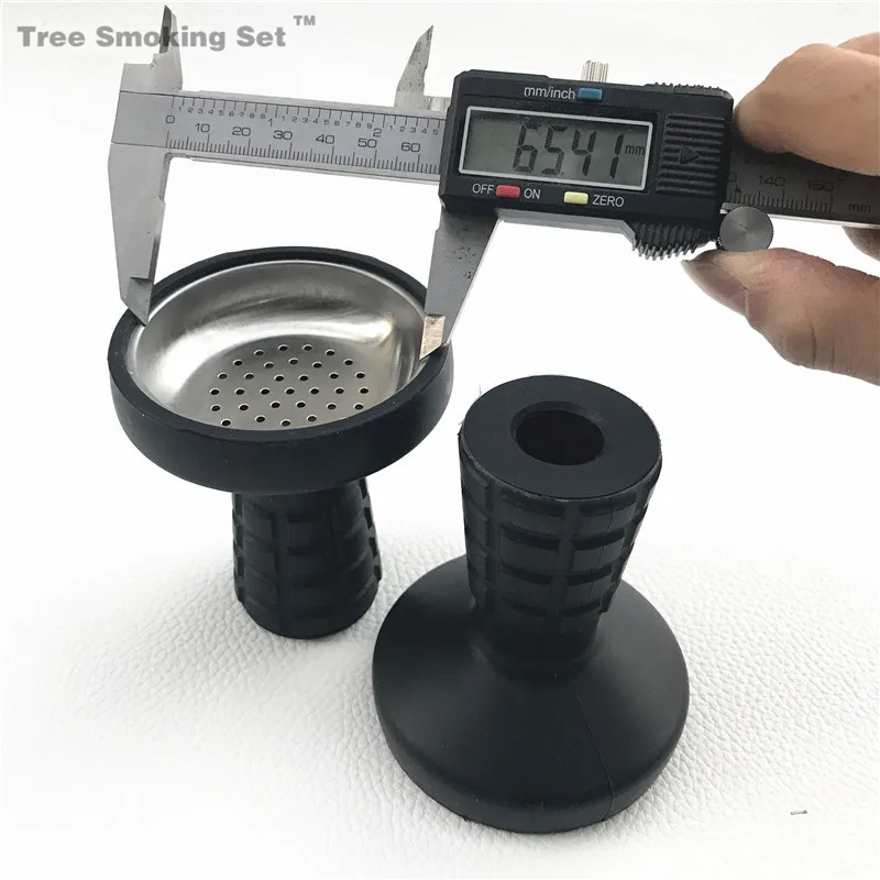 TWAN0389 1 шт Силиконовая чаша с металлической чашей для кальяна soex tobacco fit caloud уголь