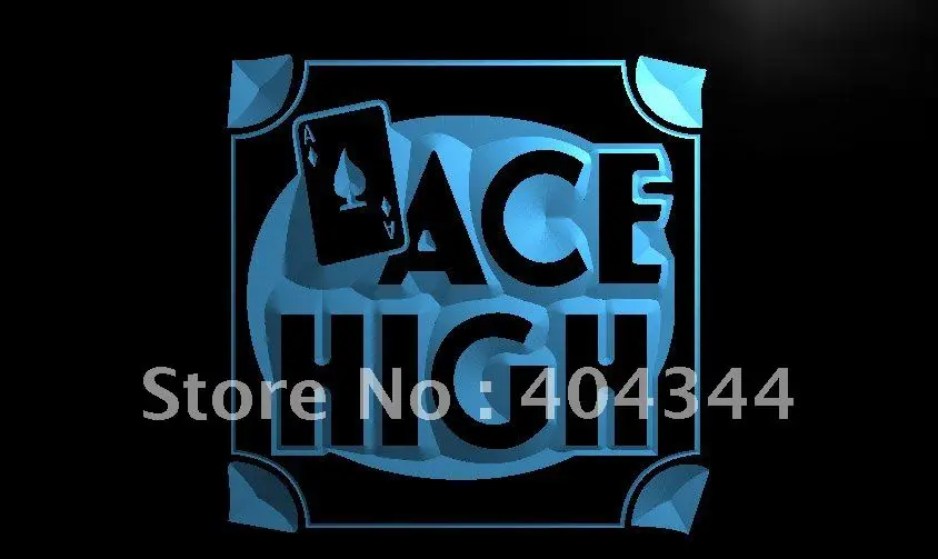 

LB913- ACE высокий Покер комната светодиодный ная неоновая световая вывеска домашний декор ремесла
