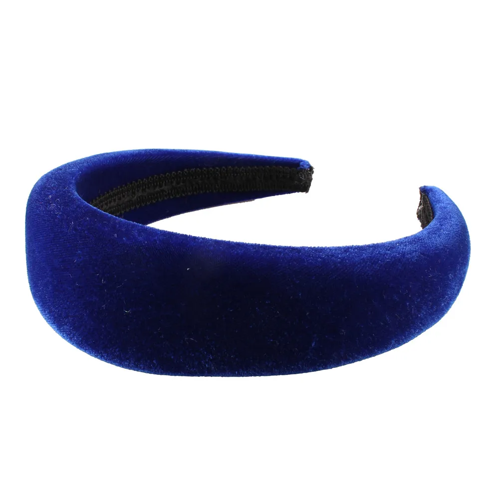 Повязка на голову из плотного бархата аксессуары для волос повязка широкая