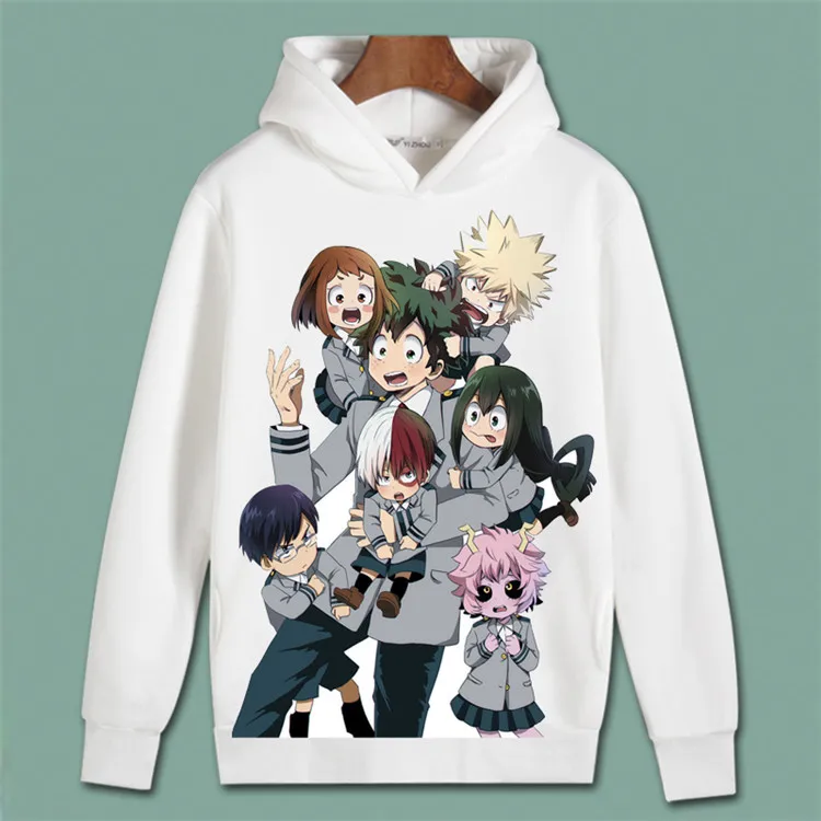 Мой герой академический Косплей Todoroki Shoto пуловер свитшоты Boku no Hero academic Izuku Midoriya