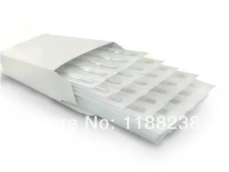 50 шт. Одноразовые стерилизованные иглы для татуировки из нержавеющей стали|tattoo