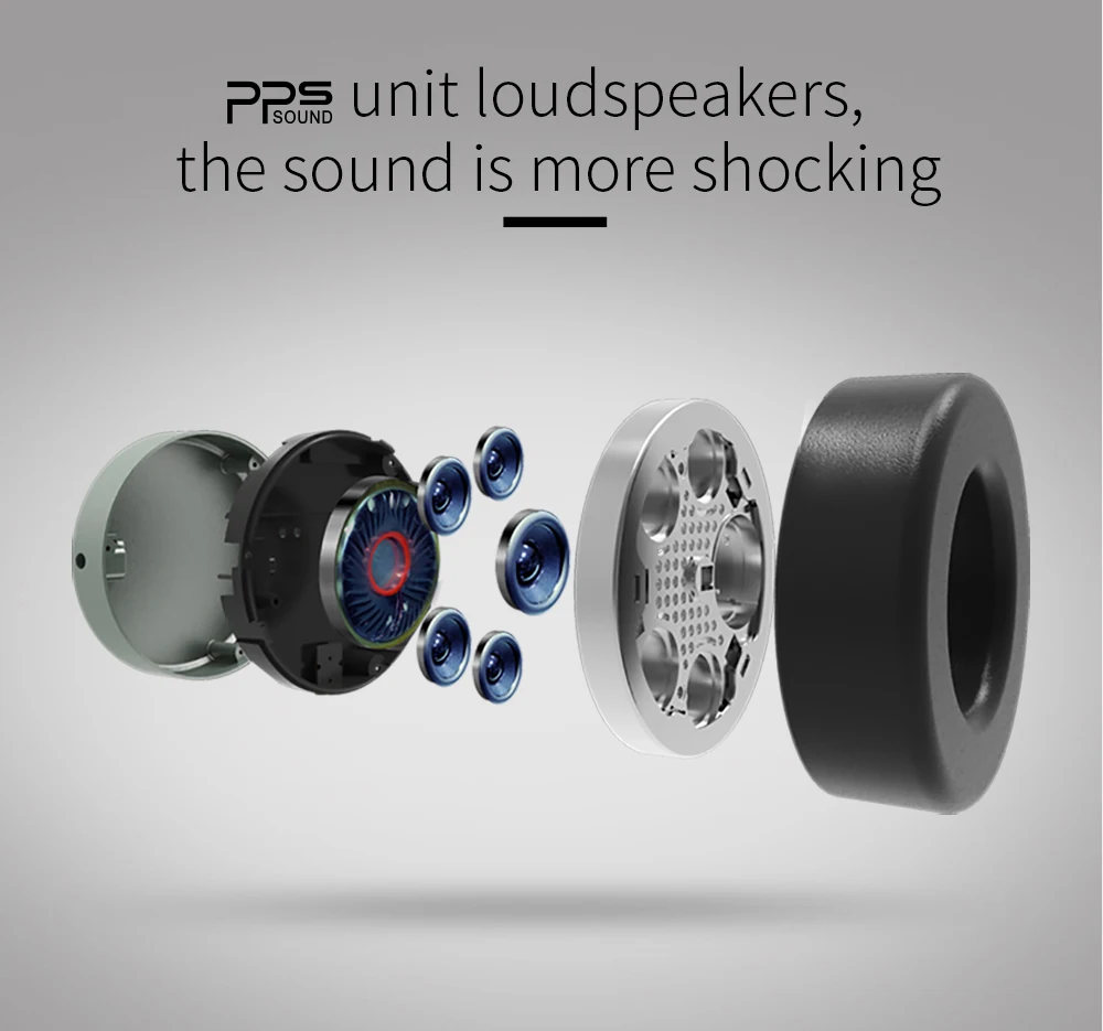 Bluedio V2 Bluetooth наушники Беспроводная гарнитура PPS12 драйверы с микрофоном