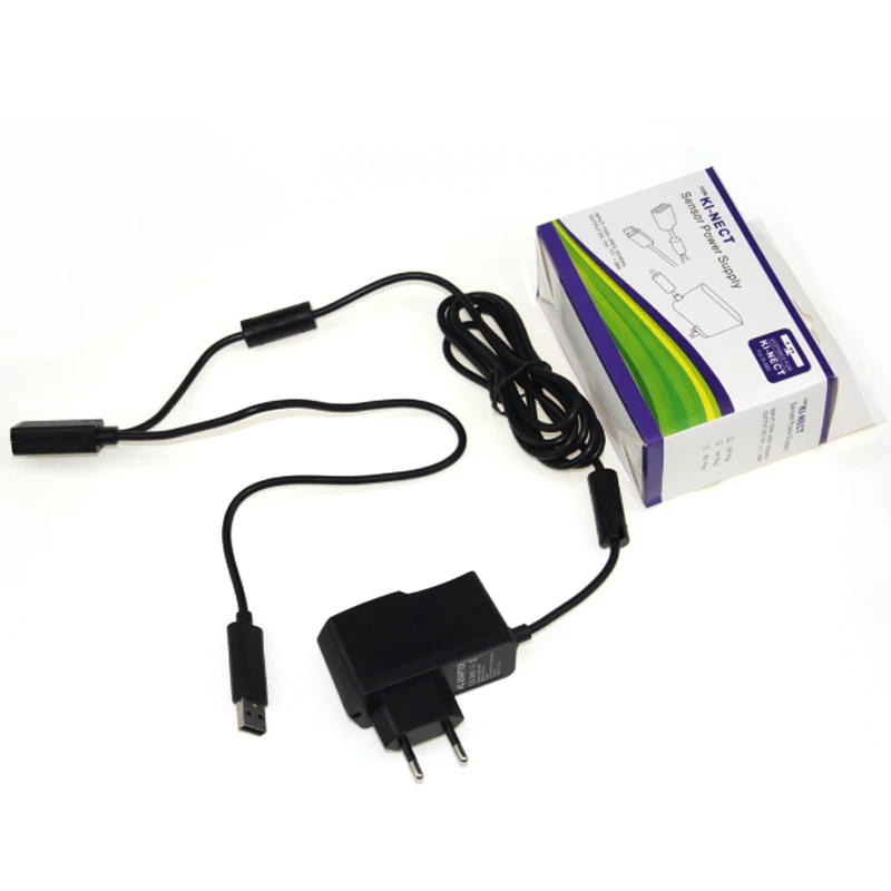 10 шт./лот USB адаптер переменного тока Шнур питания для Xbox 360 Kinect сенсорный