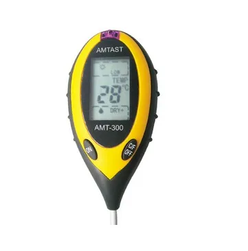 

4 in 1 Soil pH meter detection analysis meter thermometer hygrometer pH water invoice