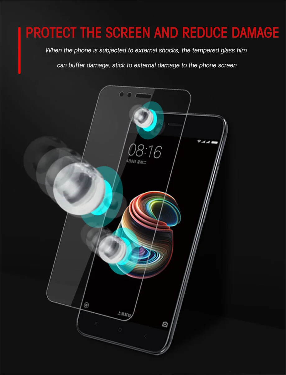 2.5D Закаленное стекло для Xiaomi Redmi 5 5A 4A 6 4X Note4 стекло для Xiomi Redmi S2 6A 6 PRO стекло защитная пленка
