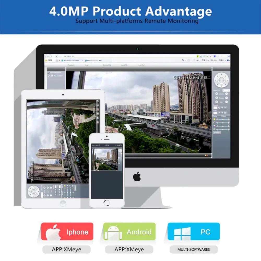 XMEYE H.265 H.264 4MP IP камера POE Наружная цилиндрическая CCTV камера безопасности Высокое разрешение HI3516D+ 1/3 ''OV4689, ИК диапазон 20 м