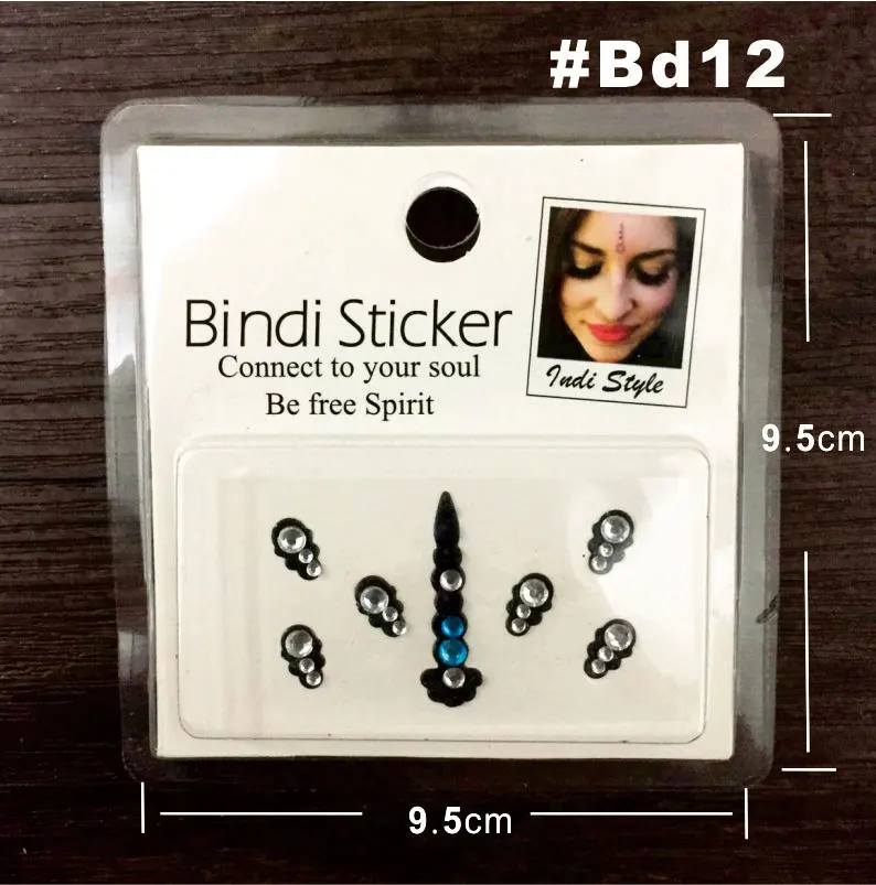 Классические Bindi высококачественные и модные временные наклейки Стразы с