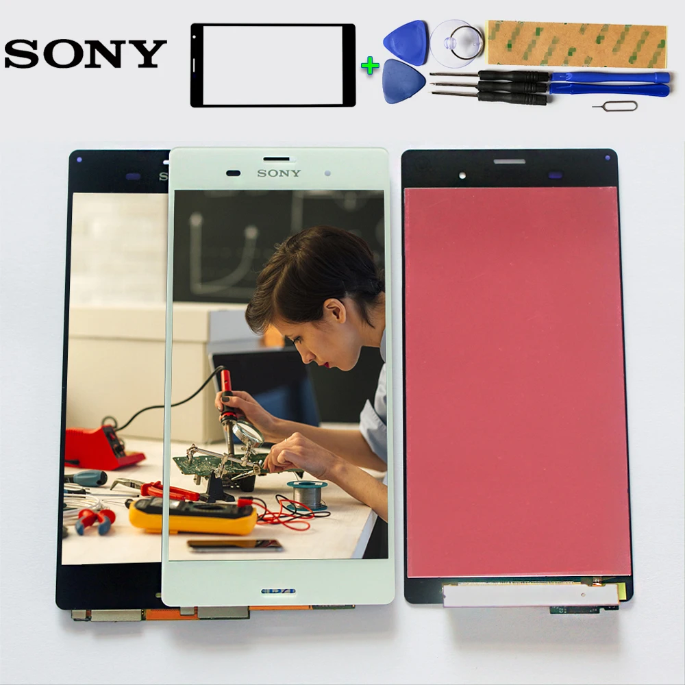 Сенсорный экран для sony Xperia Z3 D6603 D6633 D6653 L55T ЖК дисплей Дисплей планшета Сенсор
