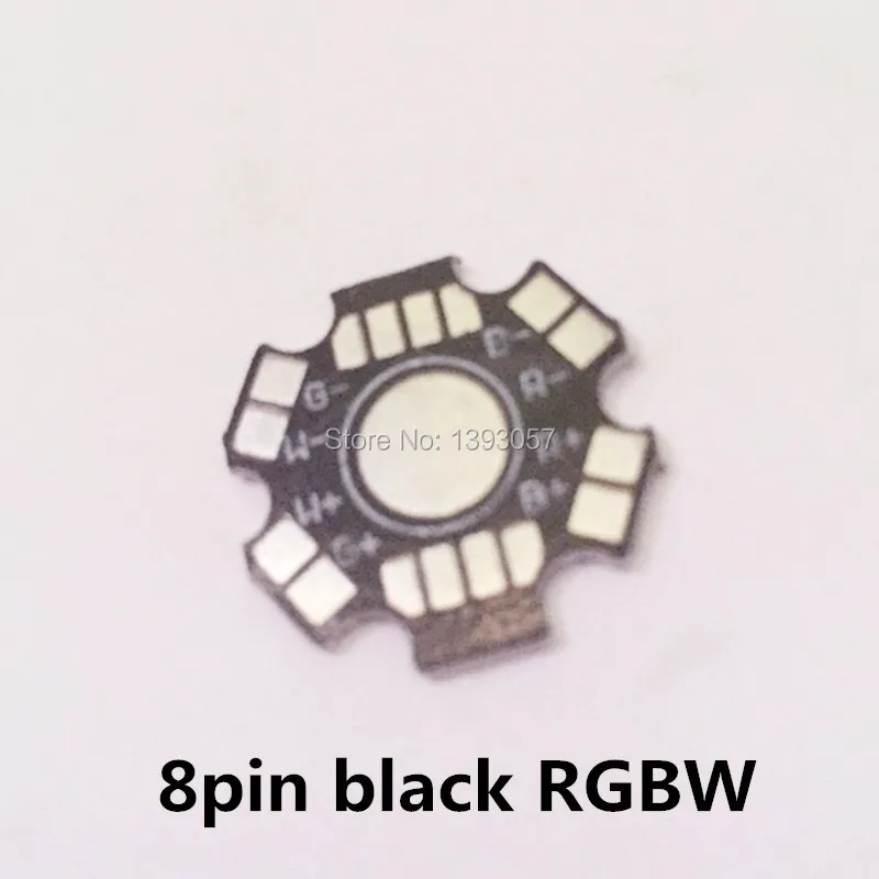 Светодиодная алюминиевая радиаторная основа 25 шт. 1 Вт 3 5 20 мм радиатор Star RGB RGBW